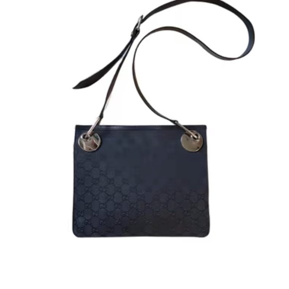 Gucci black vintage crossbody bag Handbags - 💯 %Gucci Vintage Authentic GG  Eclipse Crossbody Bag